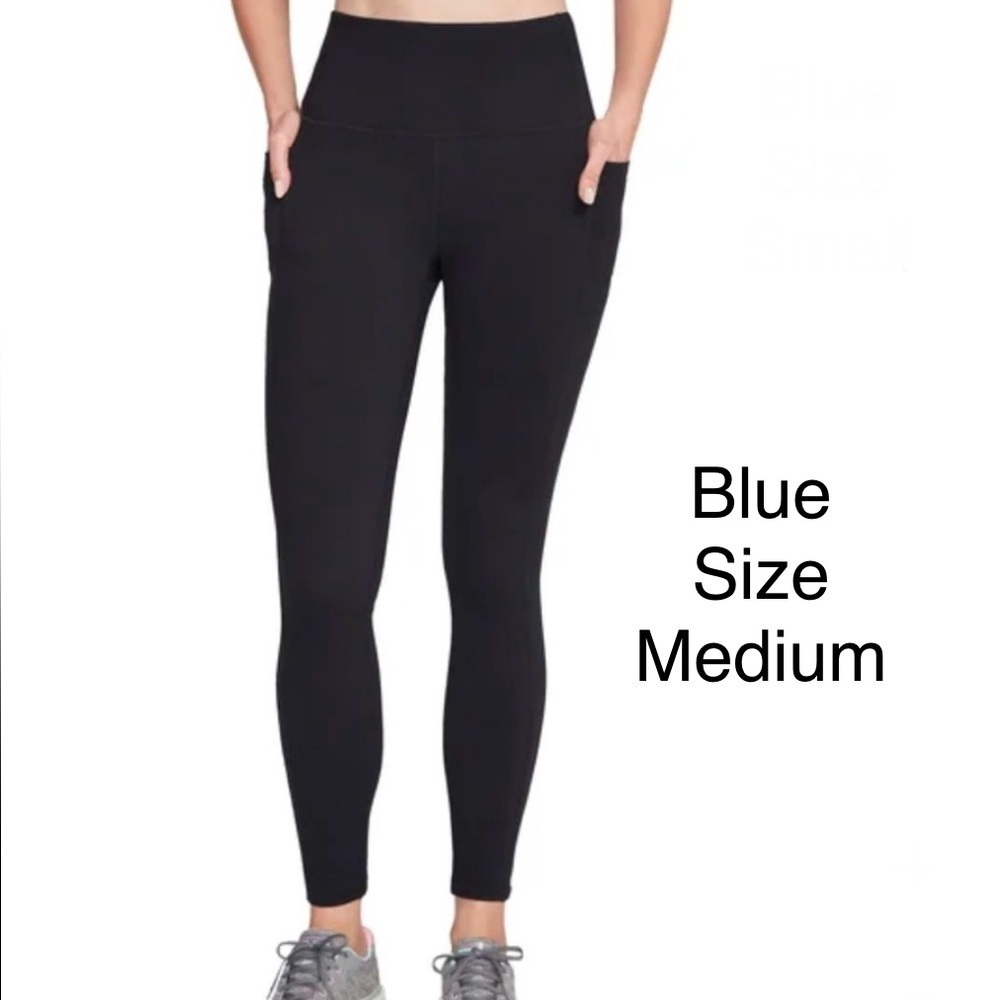 Skechers Ladies' GoStretch Luxe Tight Leggings Blue Medium